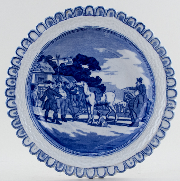 Plate Sells Mr Grizzle c1910